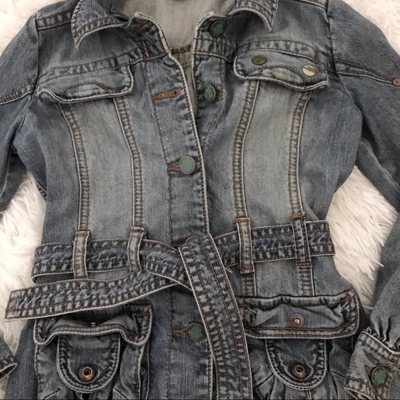 🍂 Mexx Girl Denim Jeans Jacket 🍂 - Picture 4 of 5